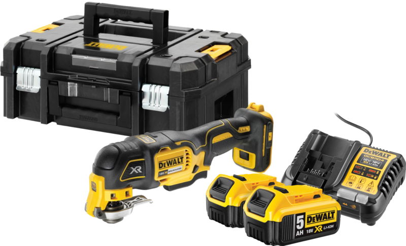 DeWalt DCS356NT-XJ 5,0 Ah Accu (2x) Starterspakket