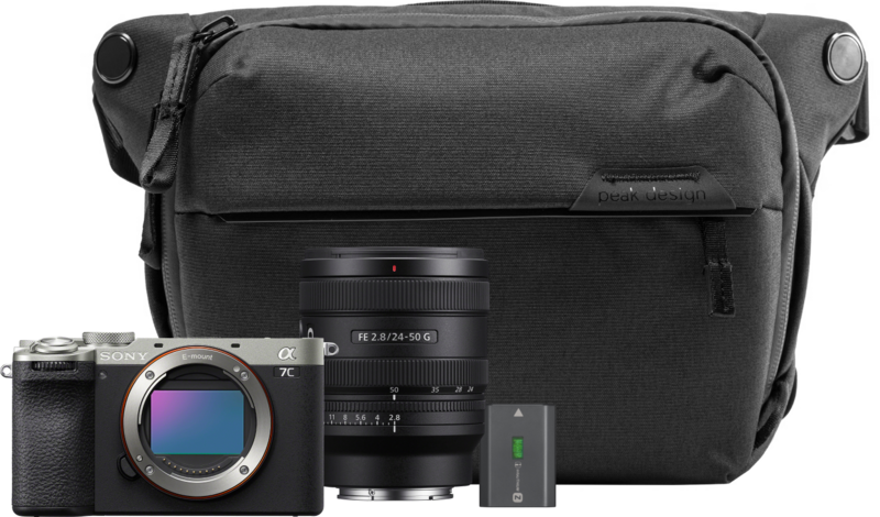 Sony A7C II Silber Travel Kit