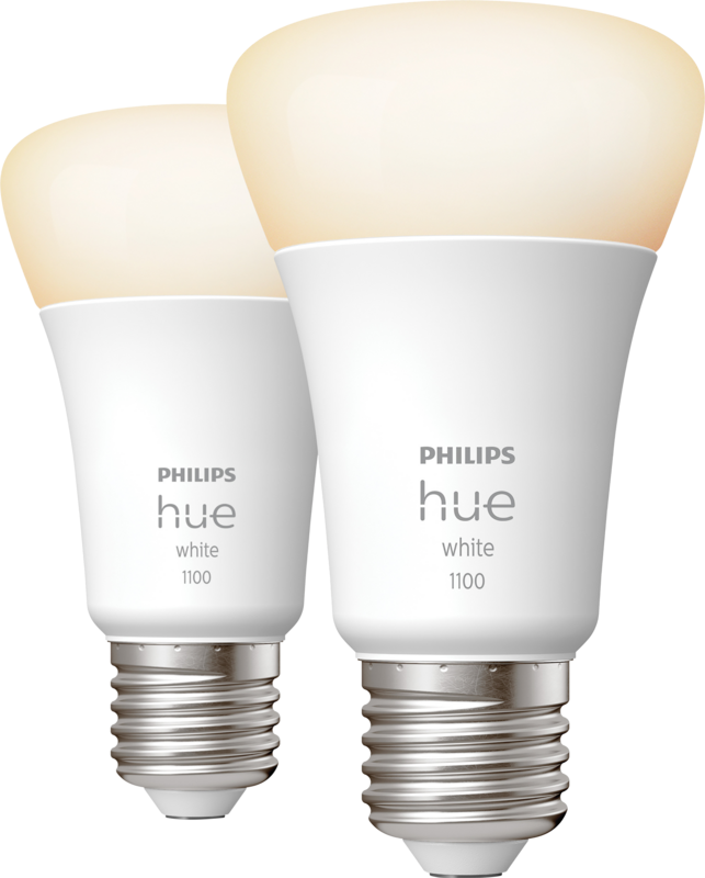 Philips Hue E27 – White – 2-pack