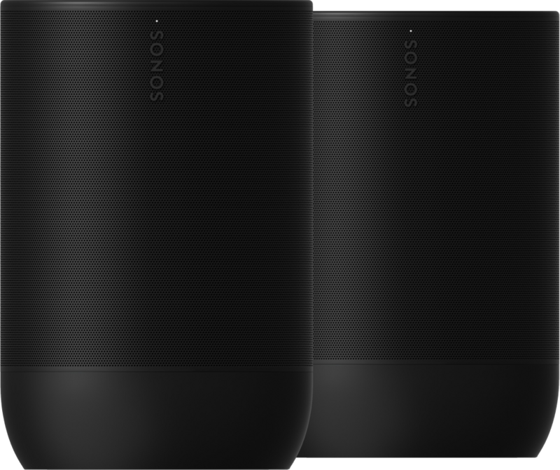 Sonos Move 2 Schwarz Doppelpack