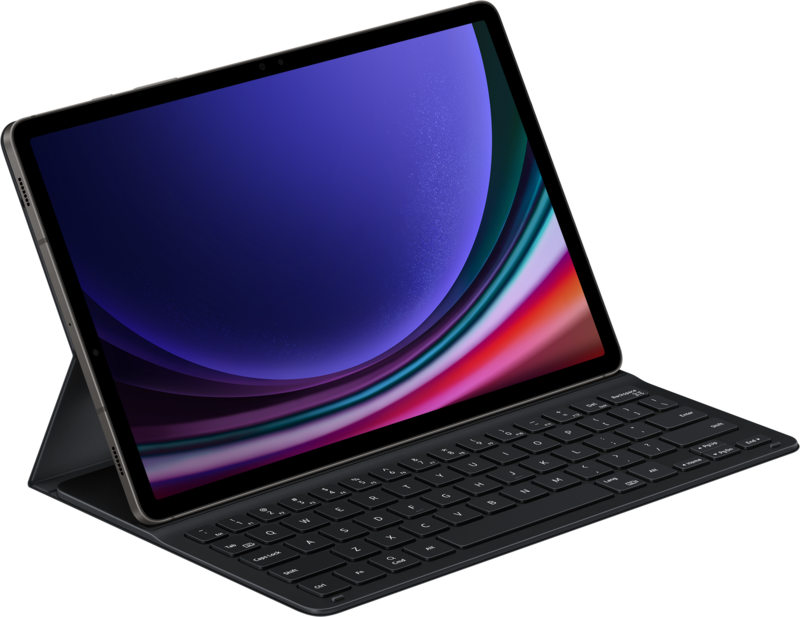 Samsung Galaxy Tab S9 Tastaturhülle QWERTZ Schwarz