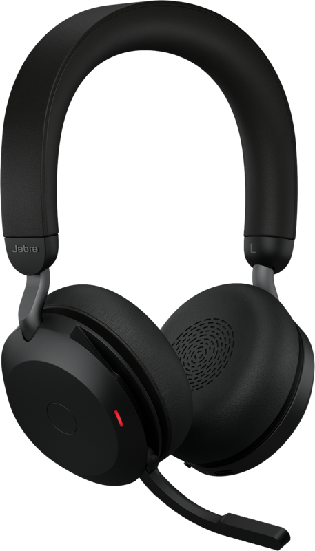 Jabra Evolve2 75 USB-A Kabelloses Office-Headset Schwarz