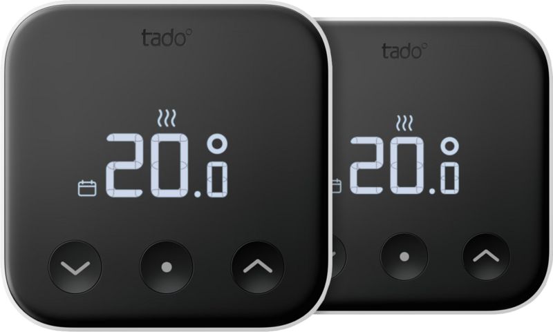 Tado Smart-Thermostat X Multi-Zone Kabelgebunden (Erweiterung) Doppelpack