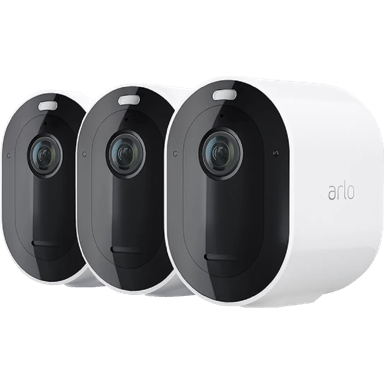 Arlo Pro 4 Beveiligingscamera Wit 3-Pack