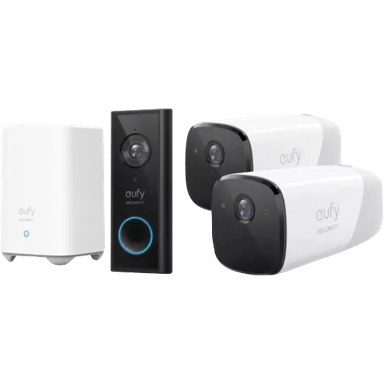 Eufy Eufycam 2 Duo Pack + Video Doorbell Battery