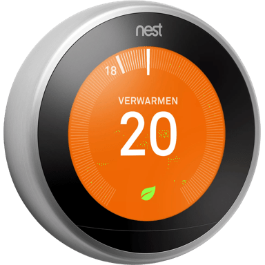 Google Nest Learning Thermostat V3 Premium Zilver